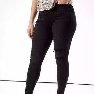 AE Next Level Stretch Curvy Super Hi Rise Jegging